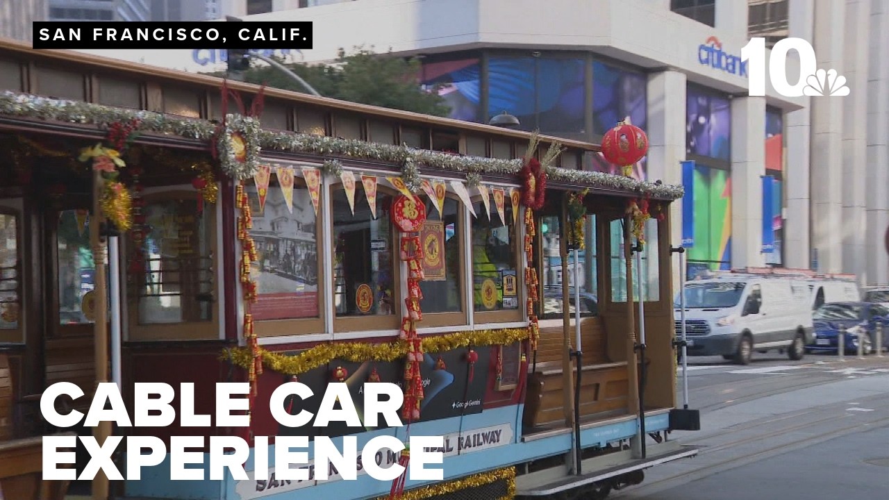 NBC 10 gets around San Francisco in iconic cable car