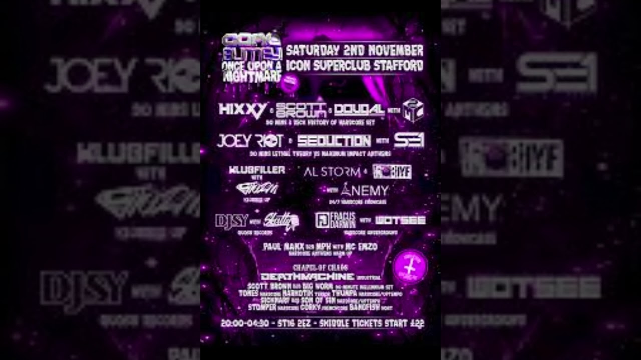 CORE BLIMEY - SEDUCTION AND JOEY RIOT WITH SE1 (CB - ONCE UPON A NIGHTMARE)