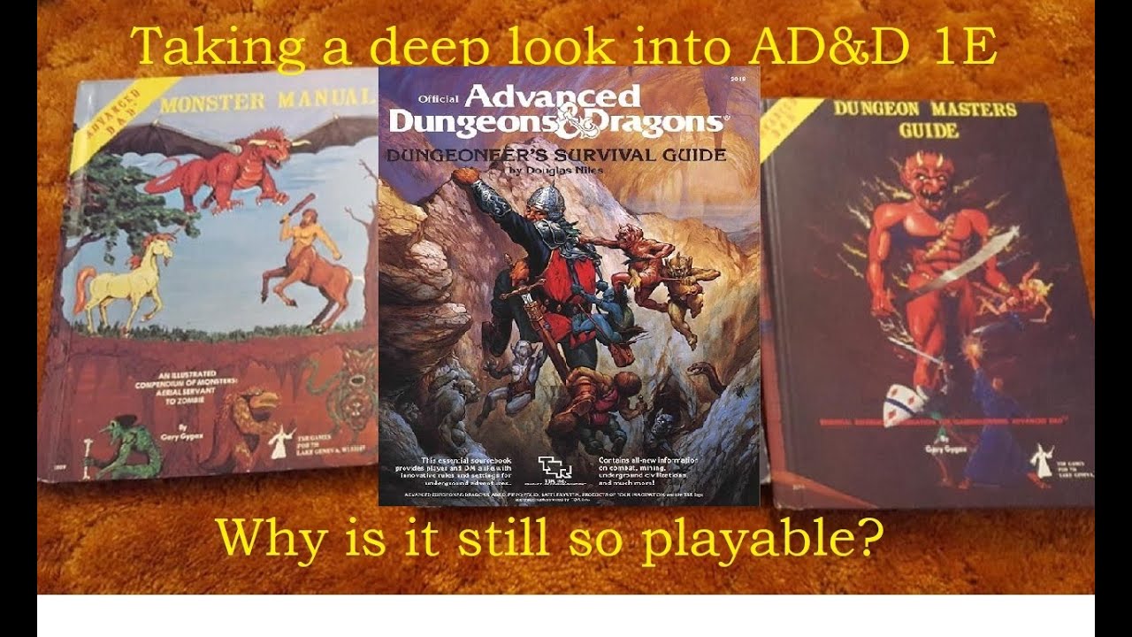 AD&D 1E, Dungeoneer's Survival Guide, 