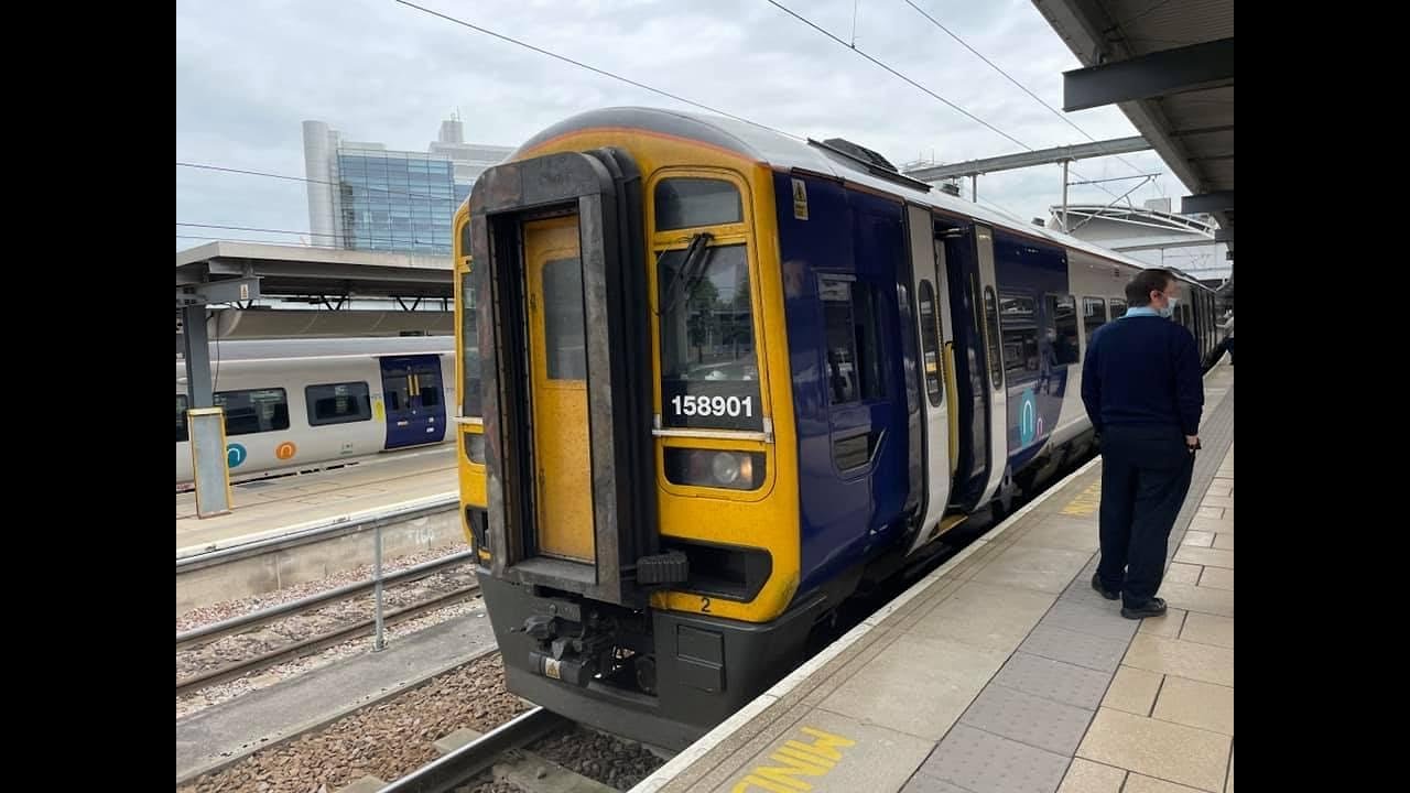 Northern 158 Trains - Ribblehead to Carlisle Rail Ride