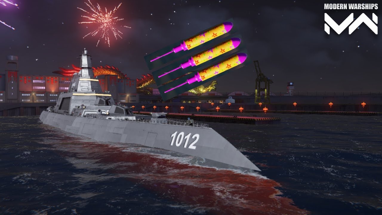 This Tier II HAPPY SWARMER In USS Massachusetts Can Cause High Damage//Modern Warships