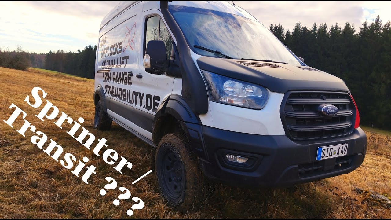 Ford Transit ultimate 4x4 conversion by RMA & extremobility.de