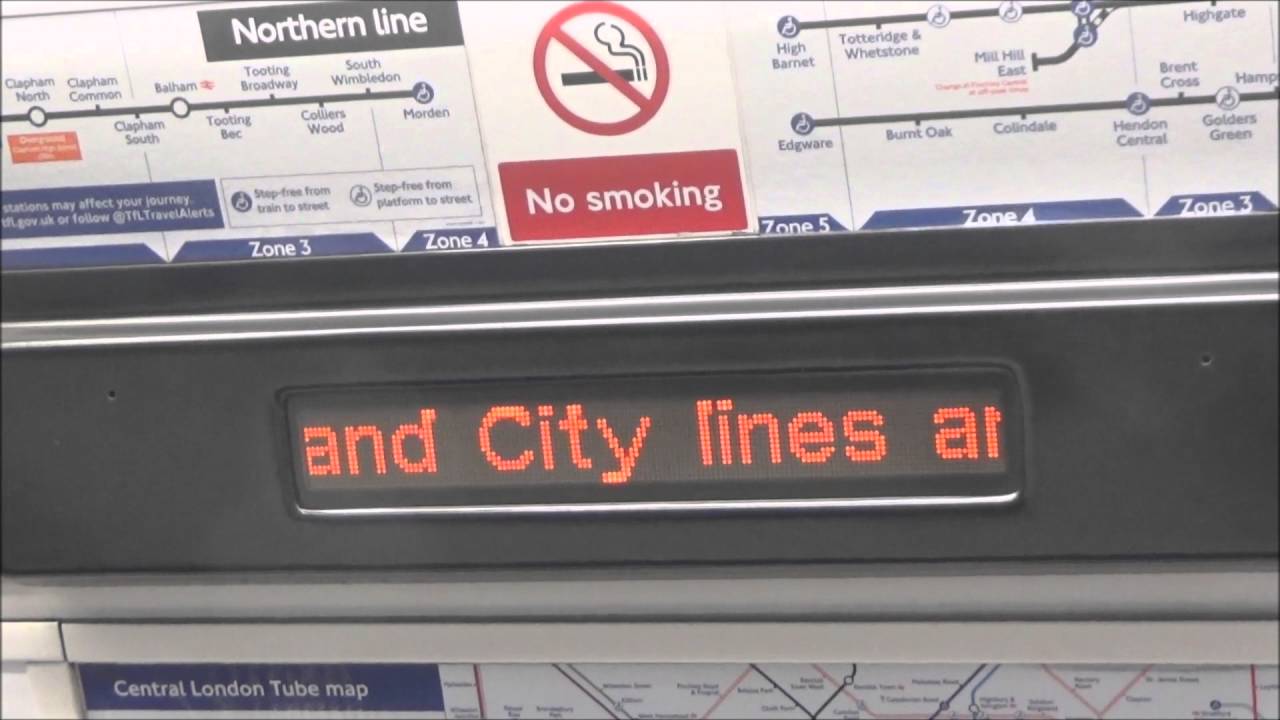 New LU Northern Line Announcements