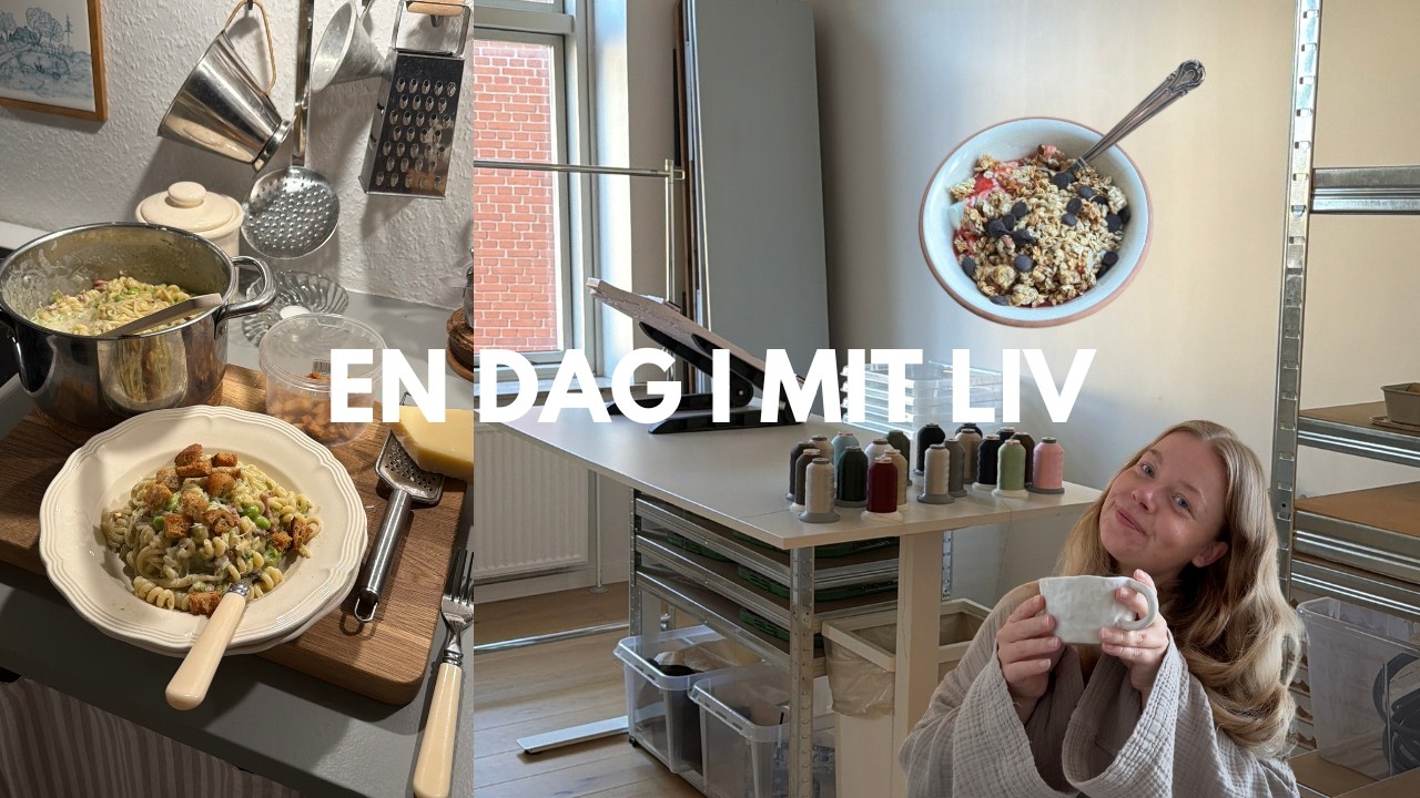 Flytter rundt i min virksomhed og laver one pot pasta | En helt almindelig hverdagsvlog