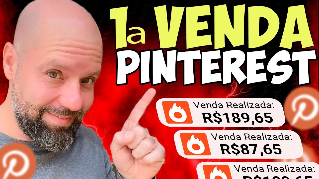 PRIMEIRA VENDA AFILIADO No PINTEREST! Passo a Passo Completo Para Ganhar Dinheiro no Pinterest 2025