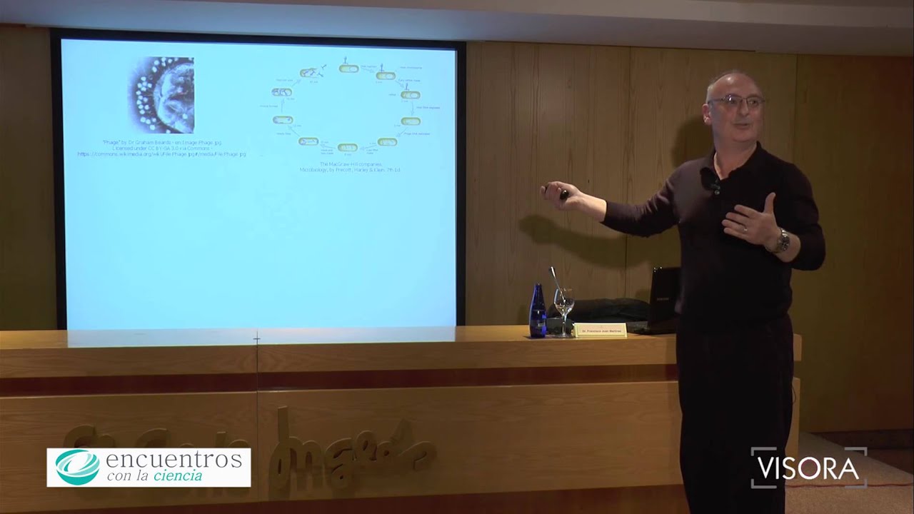 “Sistemas CRISPR-Cas, una revolución biotecnológica con origen bacteriano”, Dr. Francisco M. Mojica
