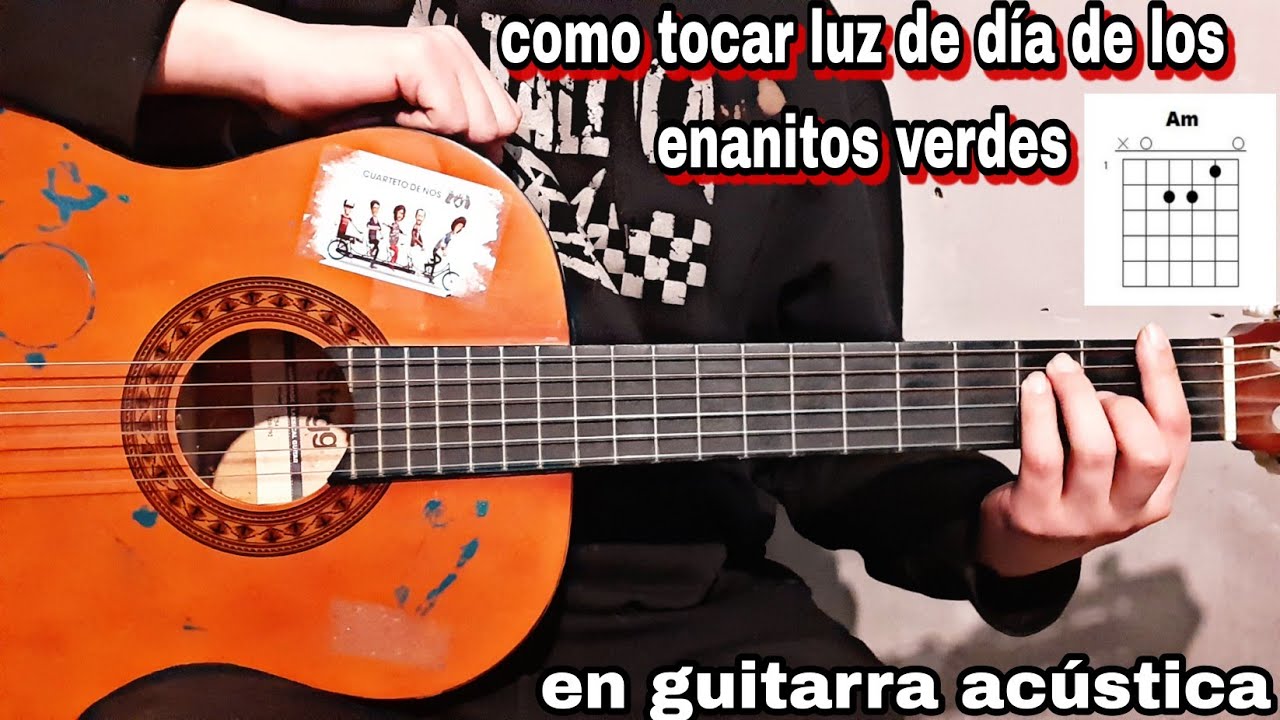 como tocar luz de día de los enanitos verdes super fácil!!