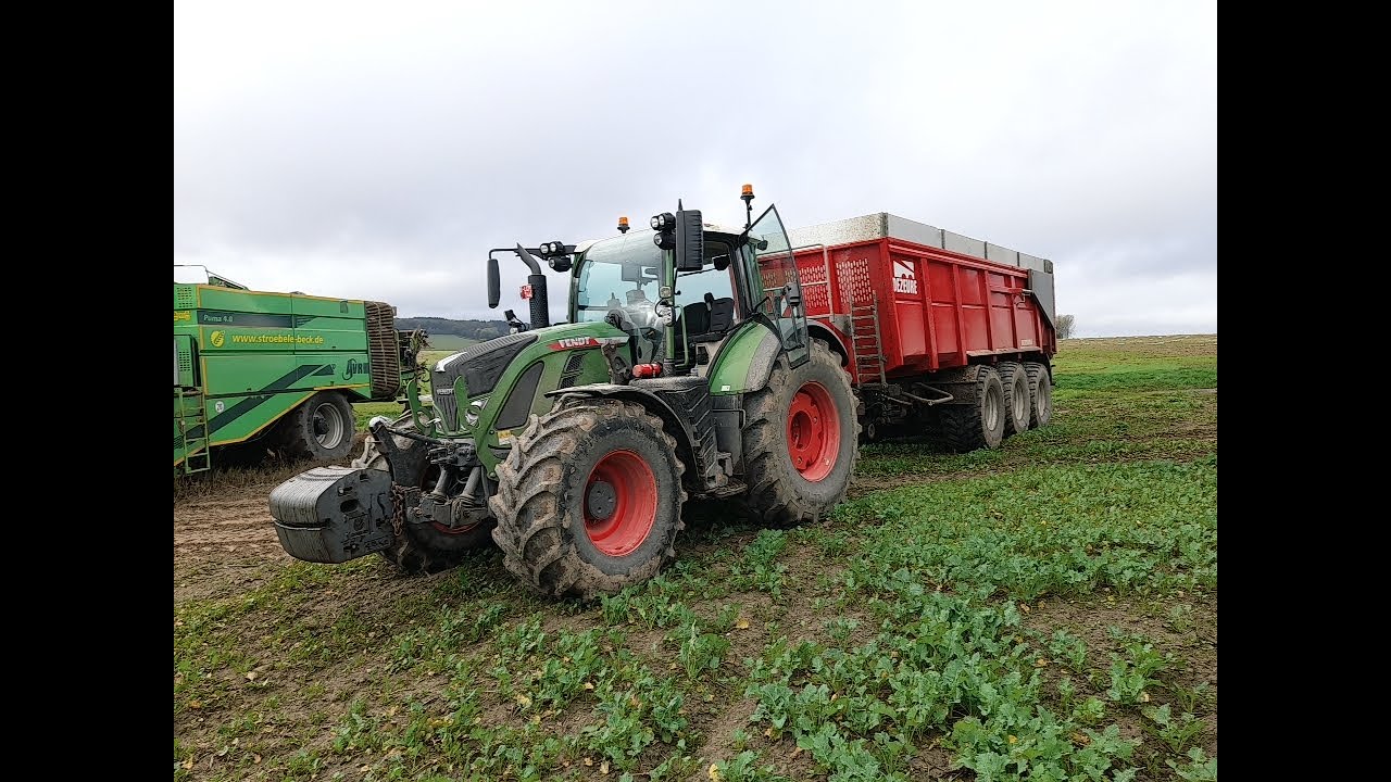 Arrachage PDT 2022 avec  AVR, Case IH, John Deere et Fendt / Patatos harvest 2022.
