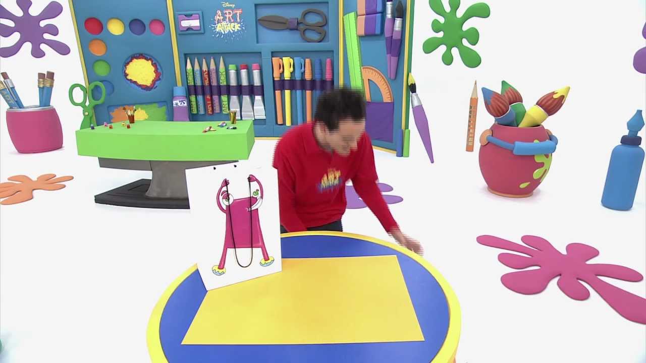 Art attack - Un sac trompe l'oeil - Sur Disney Junior - VF