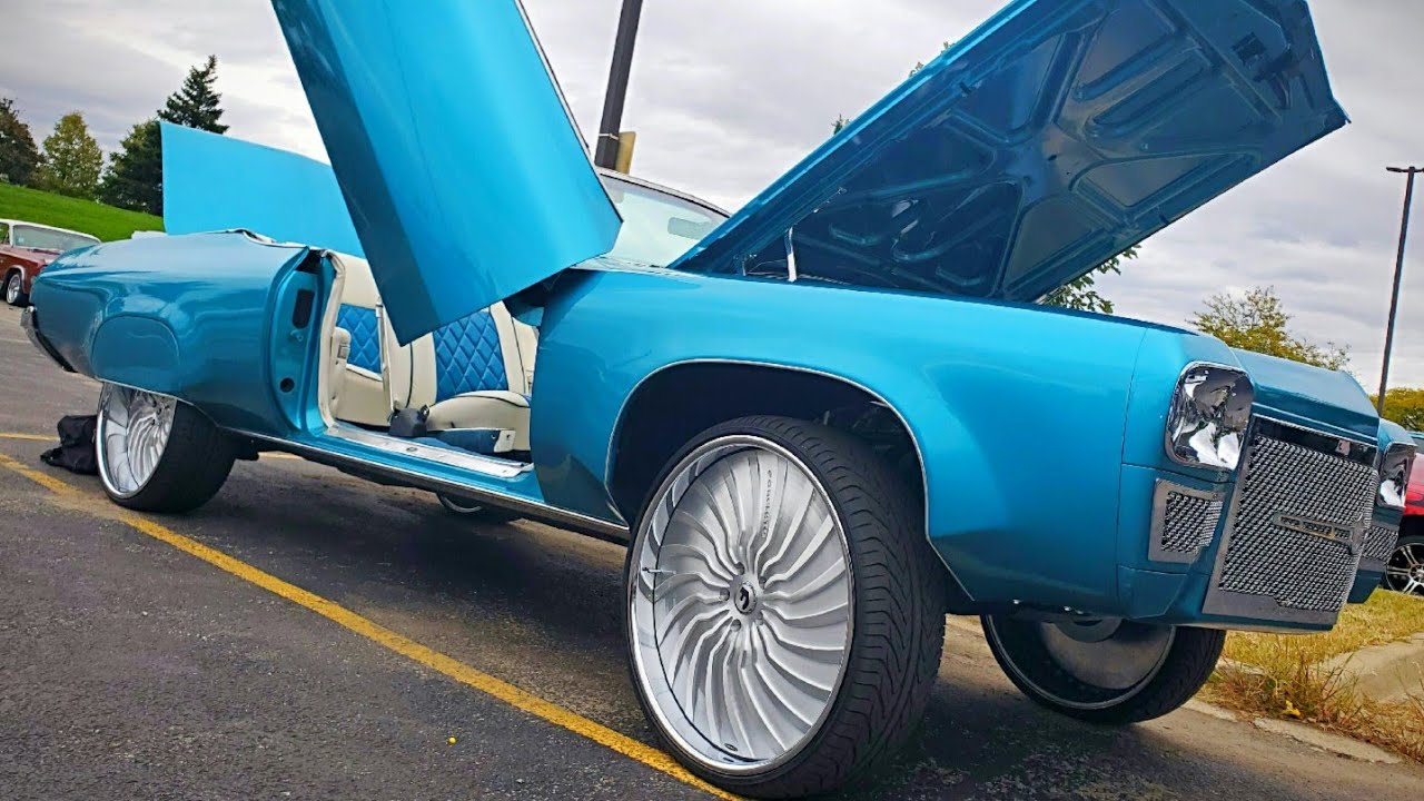 1973 Oldsmobile DELTA 88 Lowrider Fully Customized Squatting on 26 Forgiato Wheels - SPEEDRO