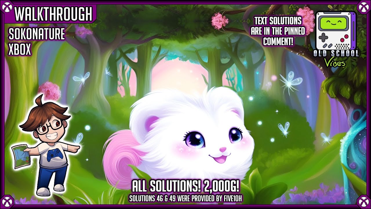 Walkthrough - SokoNature (Xbox) - All Achievements & Solutions - 2,000G