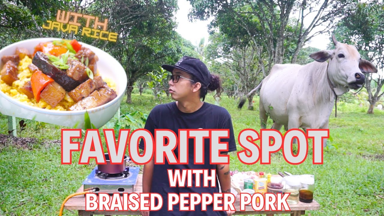 Favorite Spot with Braised Pepper Pork and Java Rice. Cagayan de Oro City
