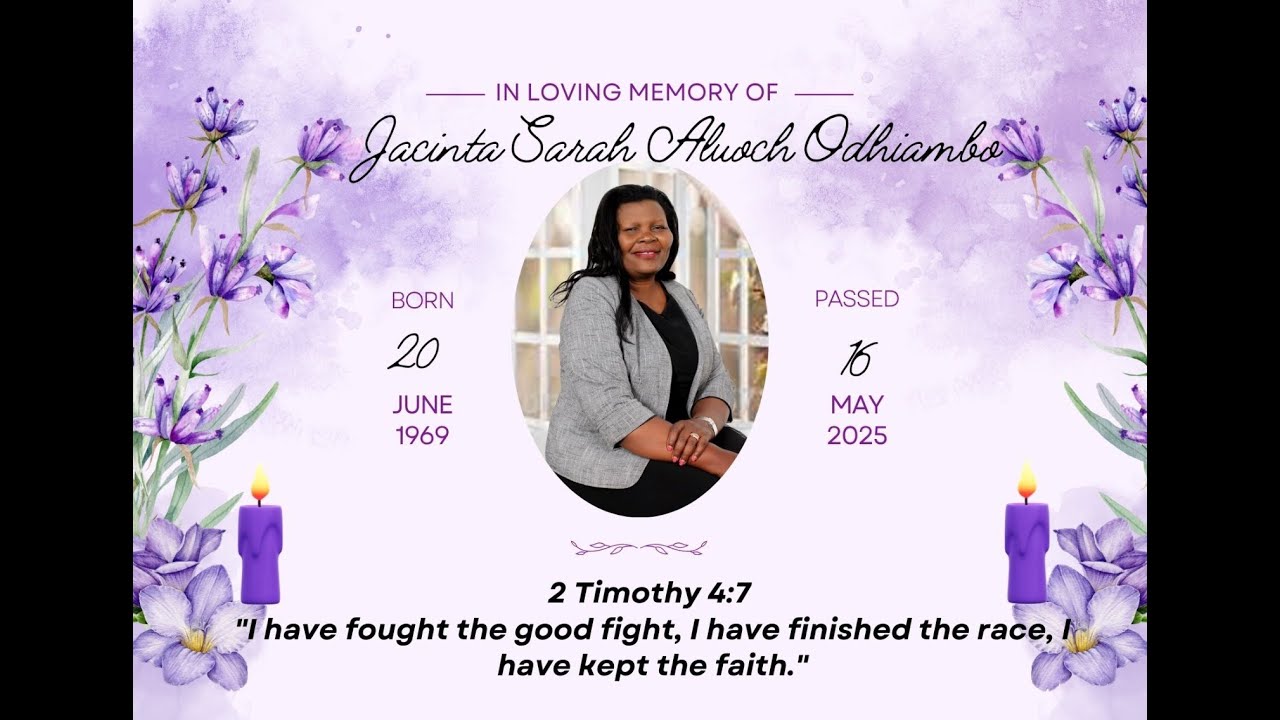 The Late Jacinta Sarah Aluoch Odhiambo