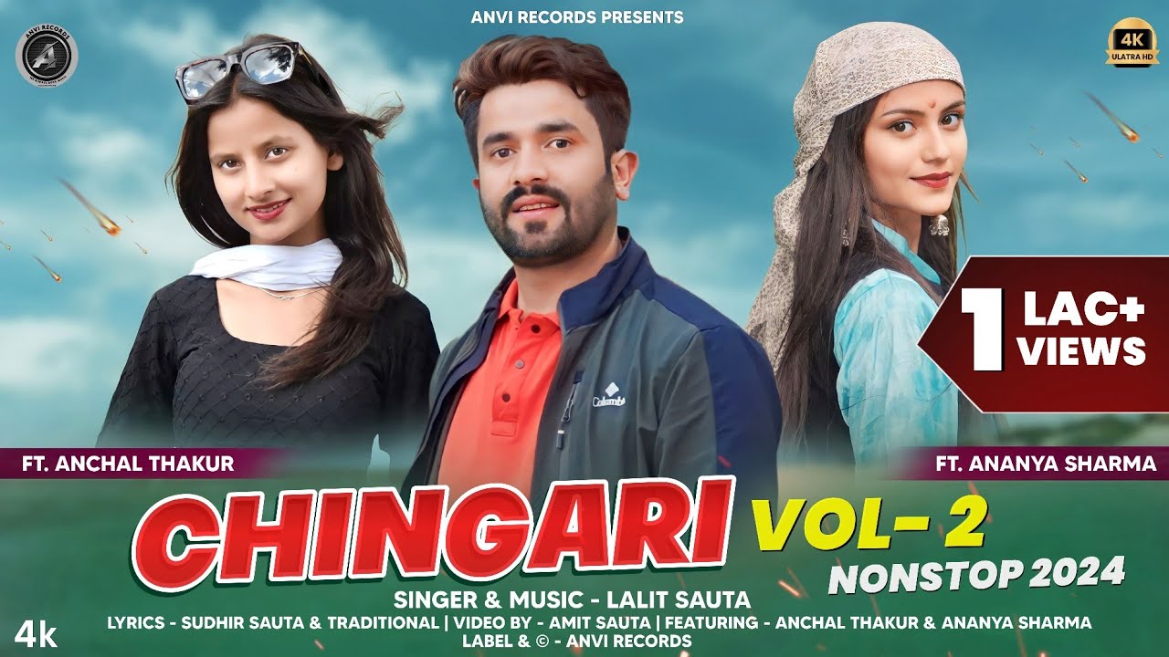 Chingaari Vol 2 | DJ Nonstop Mujra Nati | Lalit Sauta | New Pahari Song 2024 | Anvirecords