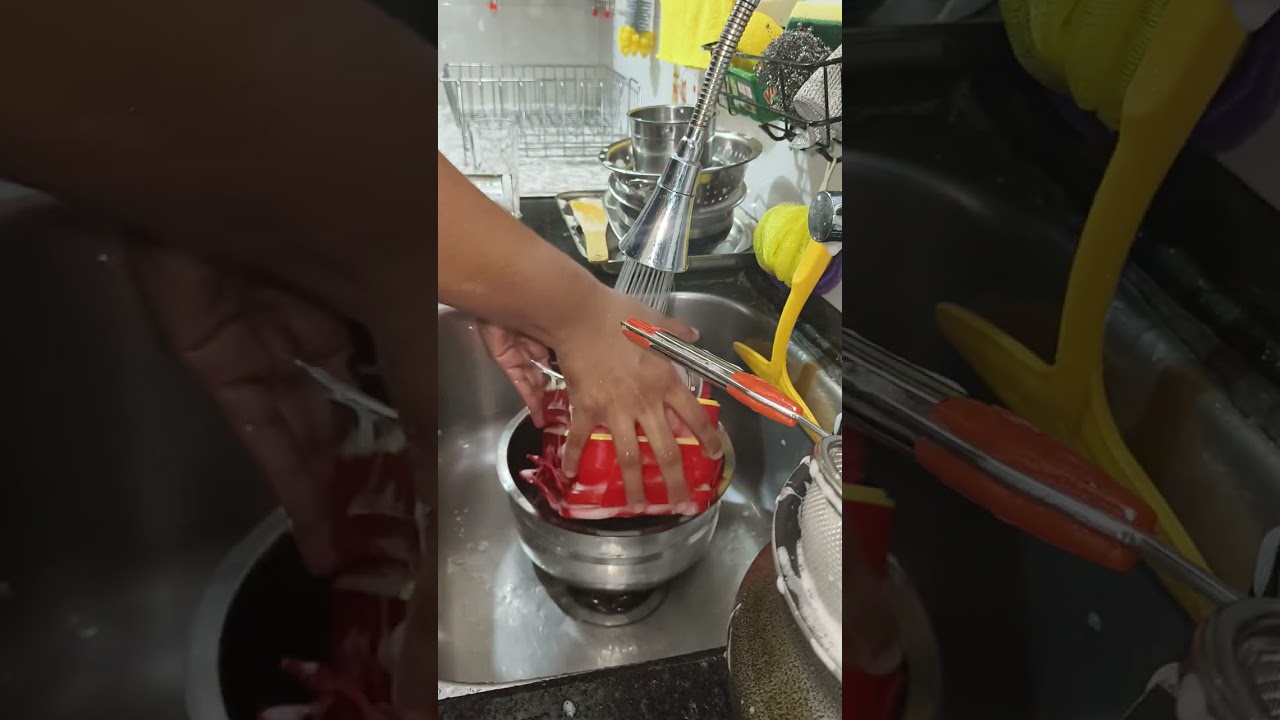 Dishes vs Me: Guess Who’s Losing? 😂🍽️