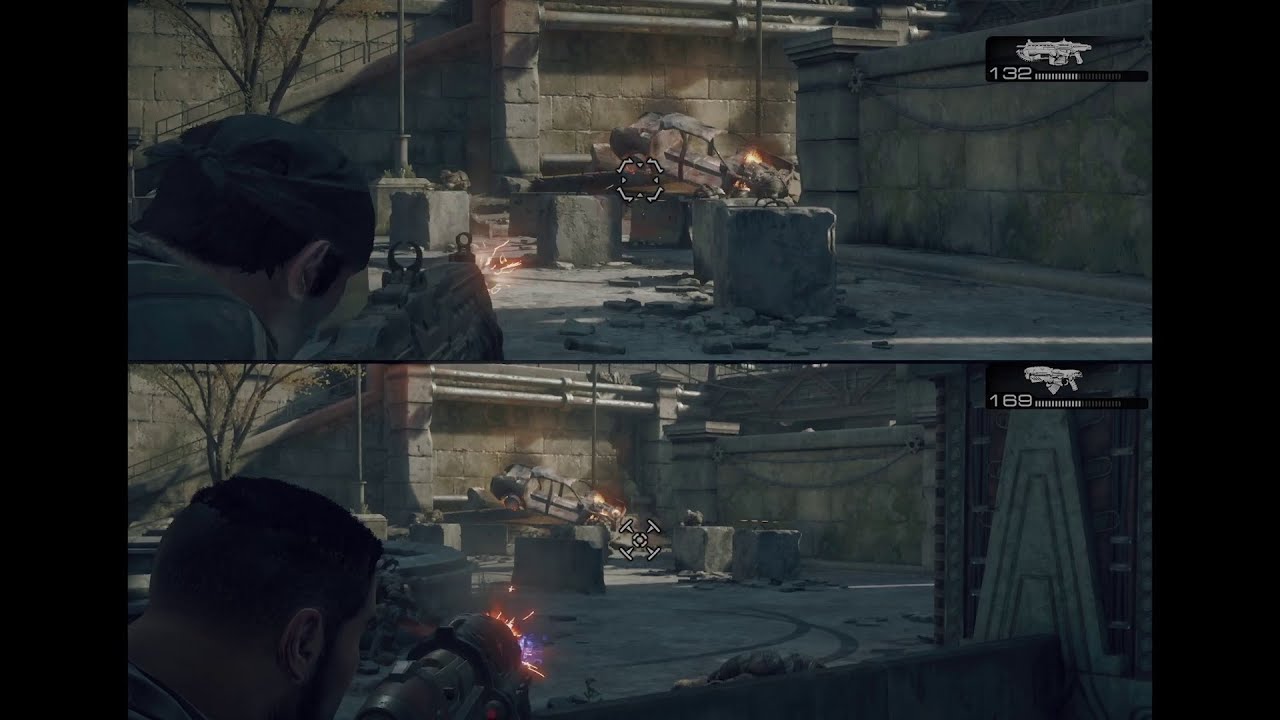 Gears of War Reloaded (2025) Split-Screen Xbox Series X Act I Insane