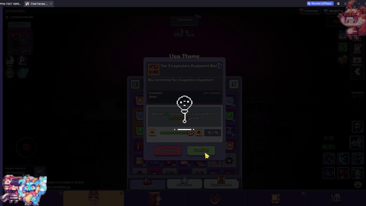 LANDZ ARENA PIXEL HEROES ADVENTURE