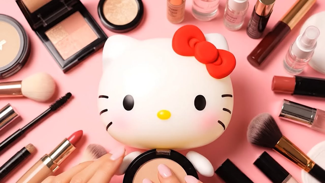 Hello Kitty Skincare & Makeup Secrets for a Perfectly Relaxing Night ✨