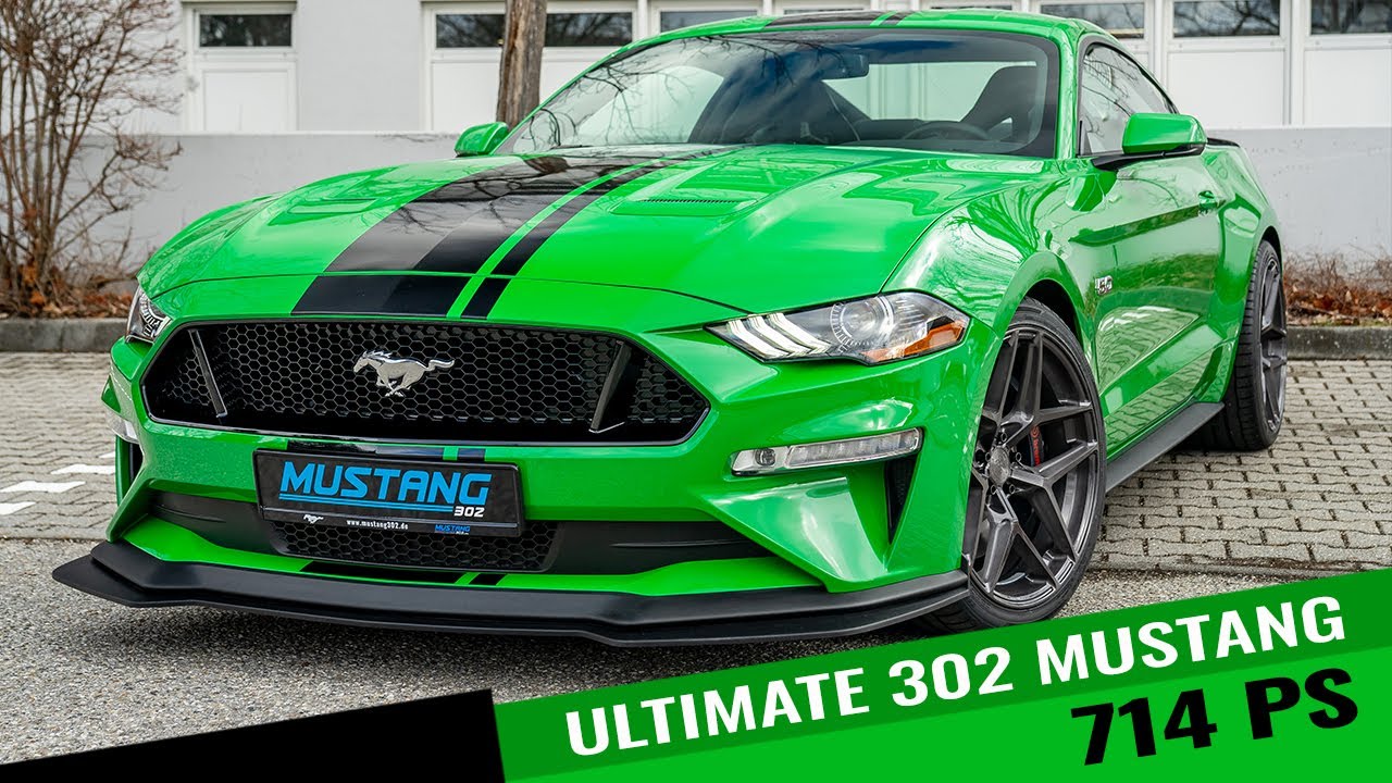 714 PS | 800 Nm | Ford MUSTANG Kompressor Umbau | Original US-Version |  Performance Paket Level 2 !