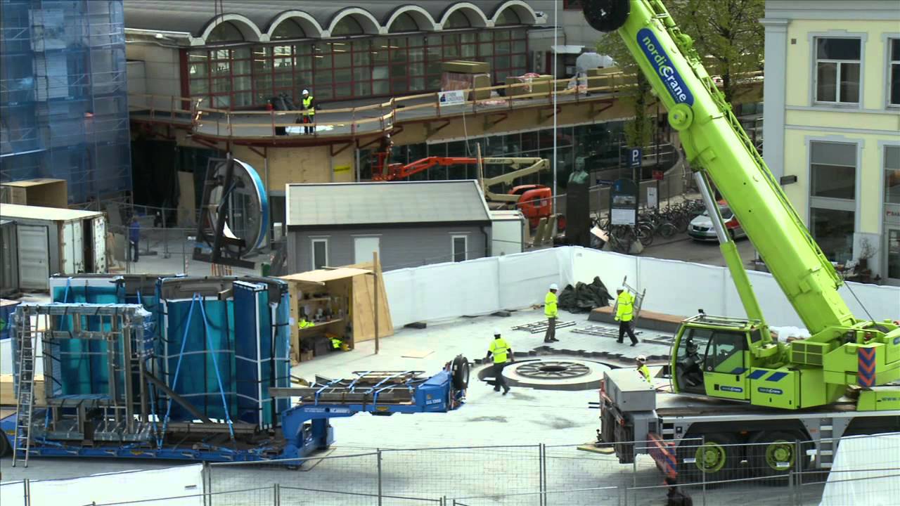 Nye Strømsø torg i Drammen