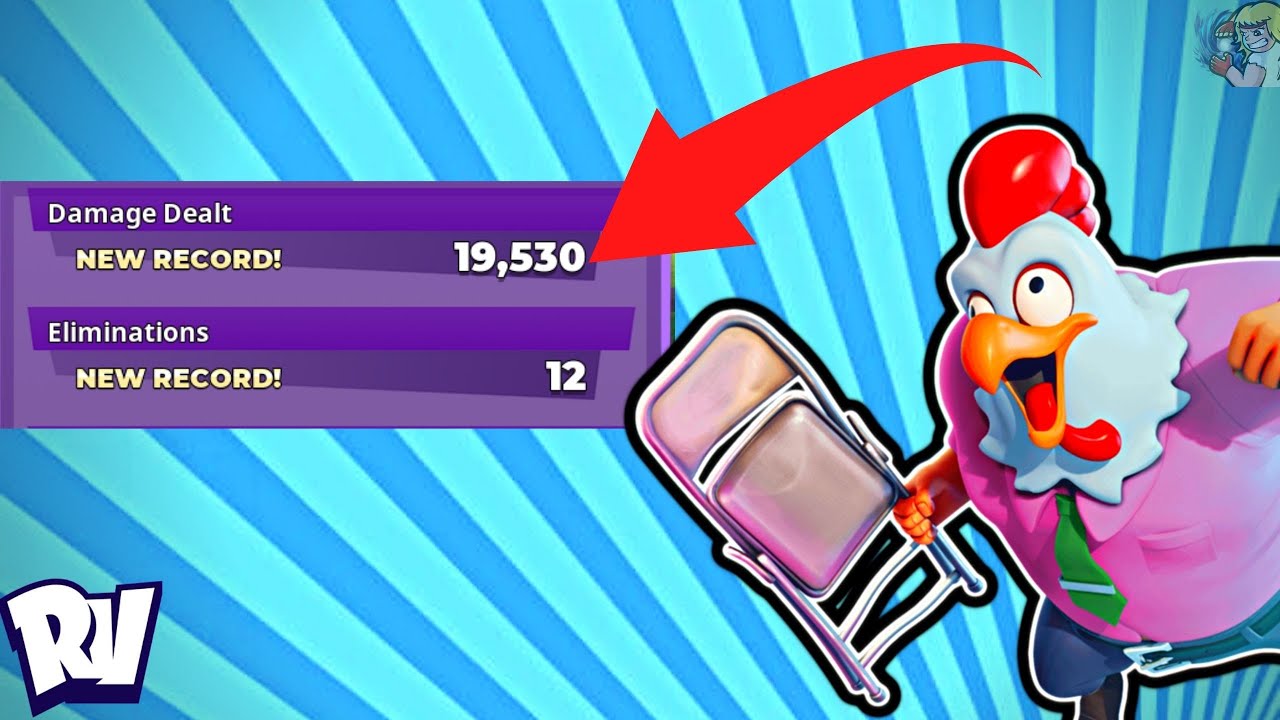 How I Got 12 Elimations/ 19.5K Damage! - Rumbleverse High KO Gameplay