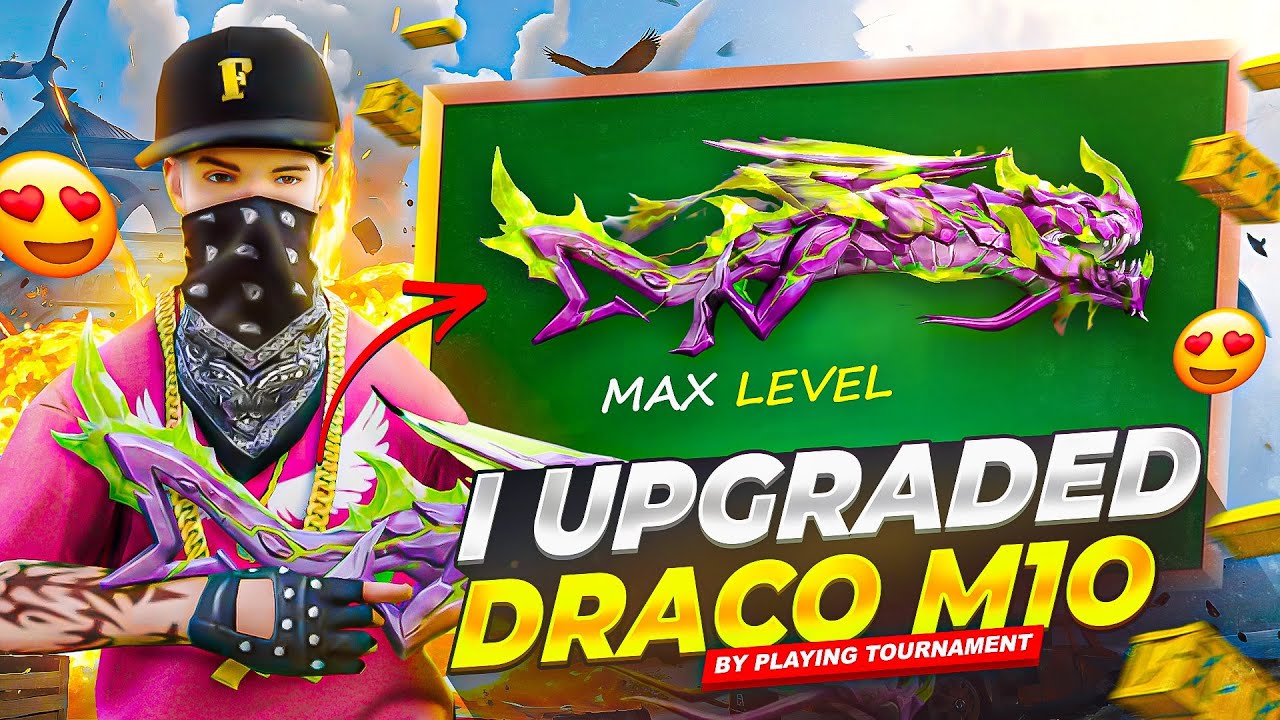 Maxing Evo Draco M10 🔫 By Playing Solo Tournaments 🔥 with Tips And Tricks 🤯 
