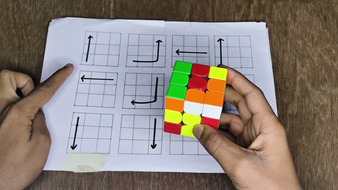 VIRAL TRICK Cube Solved In 60 Seconds