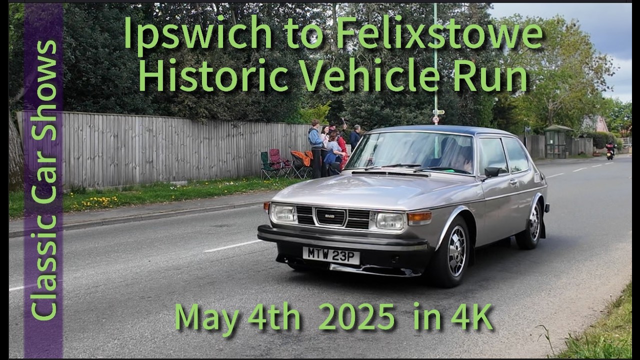53rd Ipswich To Felixstowe Historic Vehicle Run 2025, best day out ever!