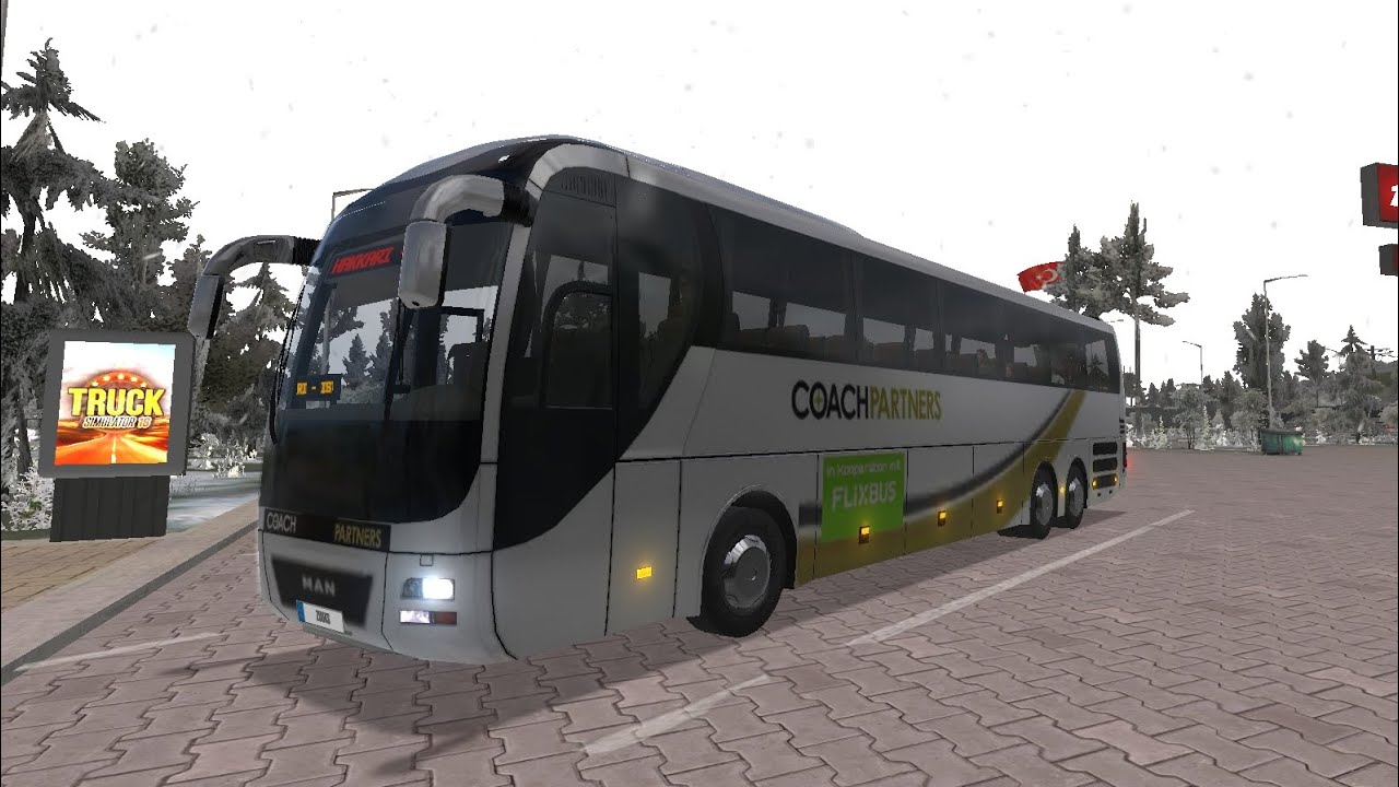 MAN Lion Coach L Coach Partners Bus - Bus Simulator Ultimate Full Gameplay in Turkey