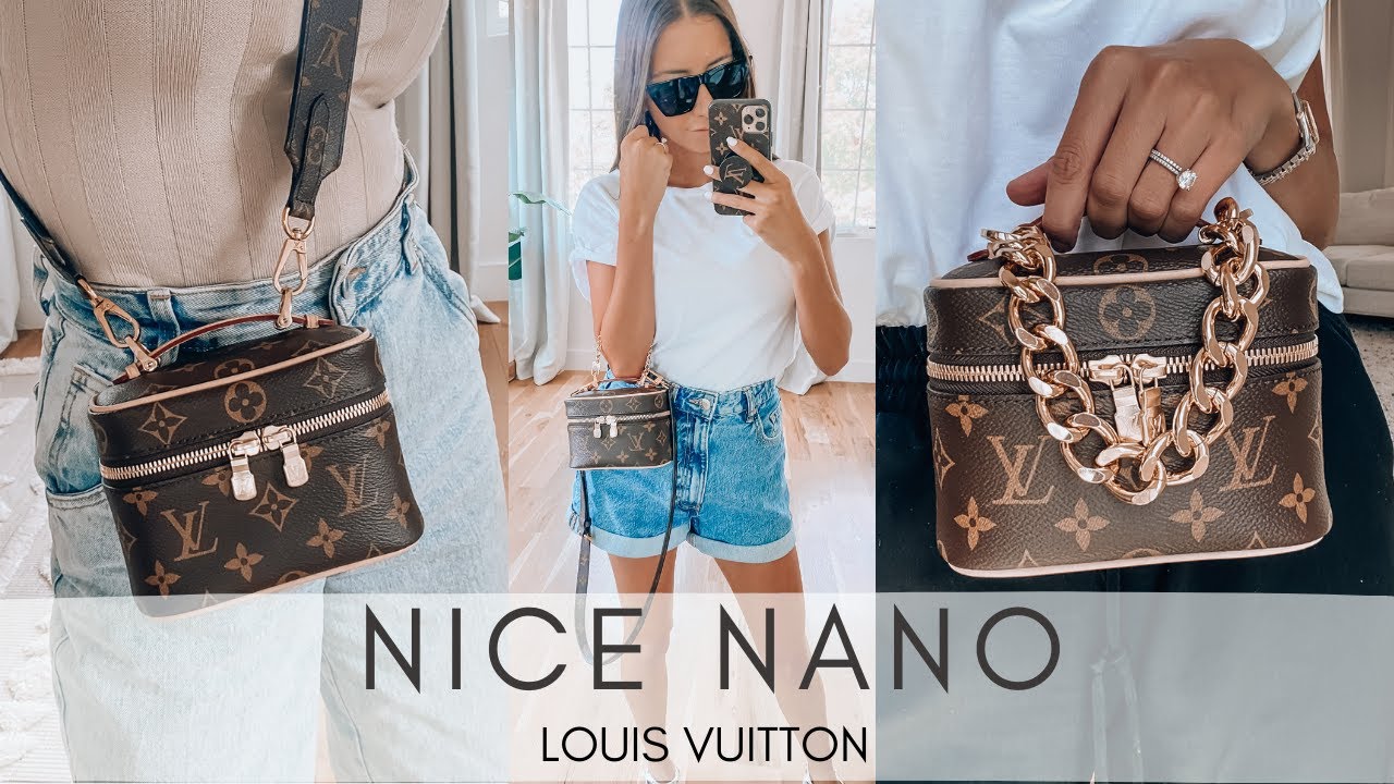 ПРЕВРАЩАЮ LV NANO NICE В СУМКУ! ЧТО ПОДОЙДЁТ? МОДНЫЕ СНИМКИ!