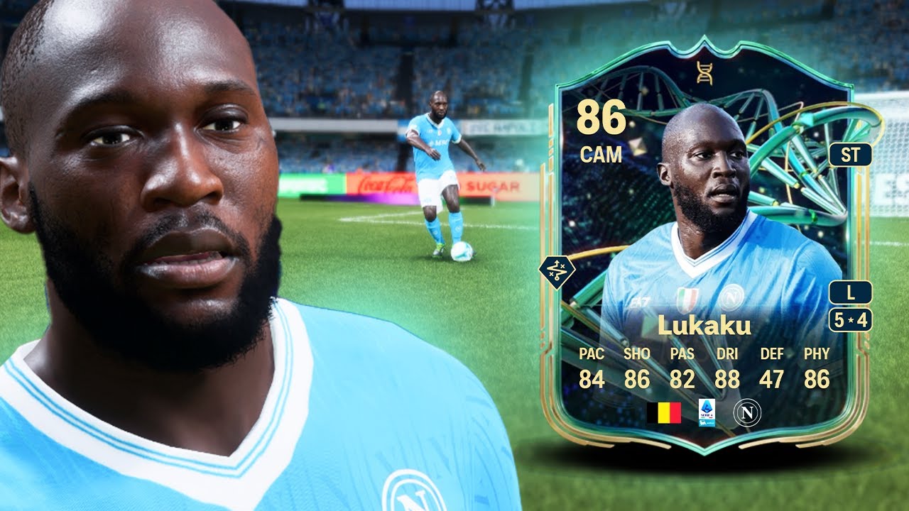 86 Лукаку ЗВЕЗДА В ДВИЖЕНИИ ОБЗОР ИГРОКА EVOLUTION В FC 26 | FC 26 ULTIMATE TEAM
