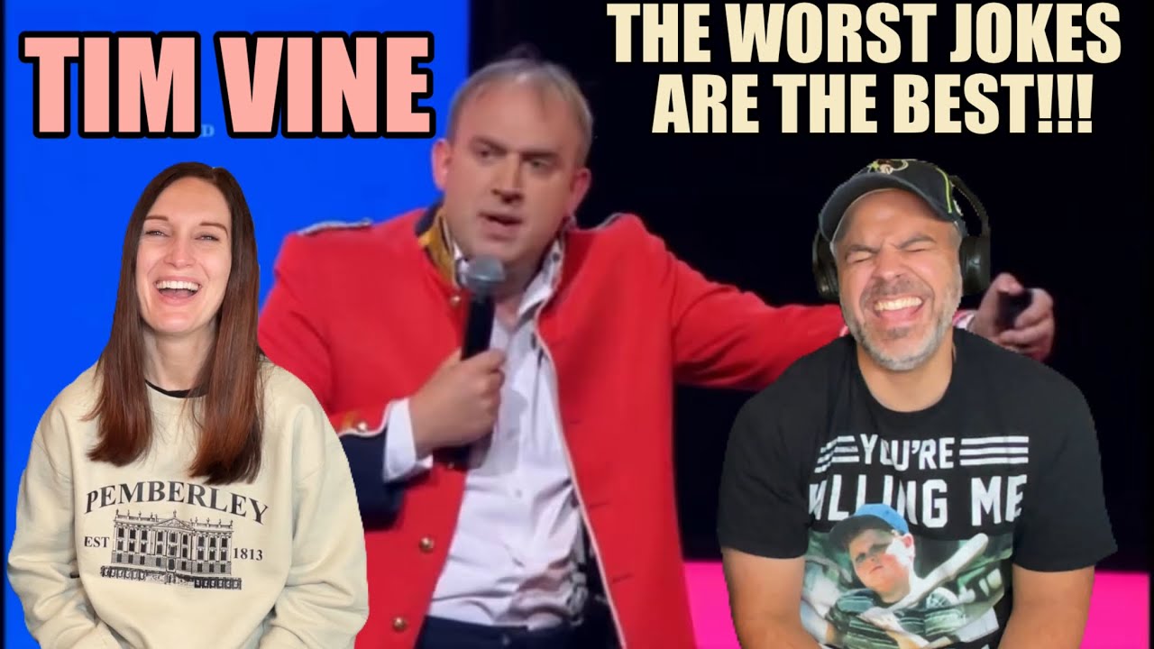 Tim Vine - The Worst Jokes Are Always the Best REACTION