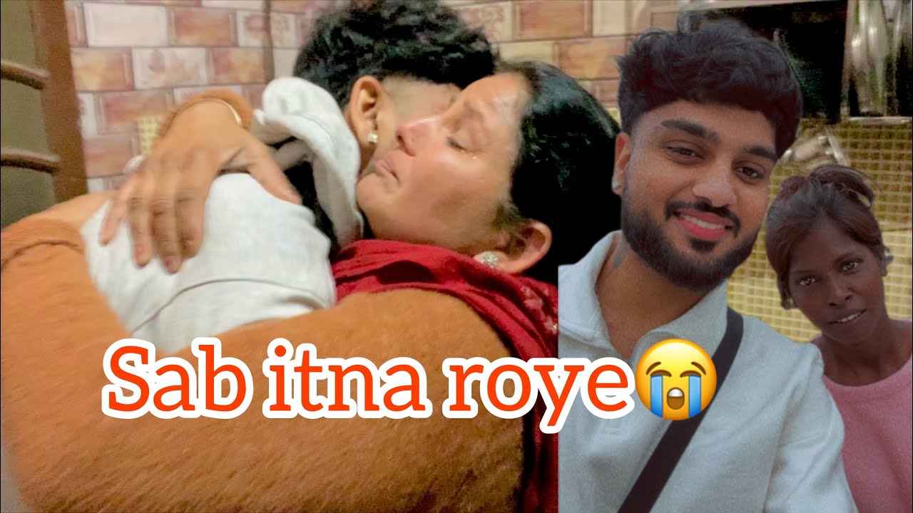 Parnaj ka surprise visit dekh gharvale roye 😢🥲 || canada surprise visit 🇨🇦 || raju didi