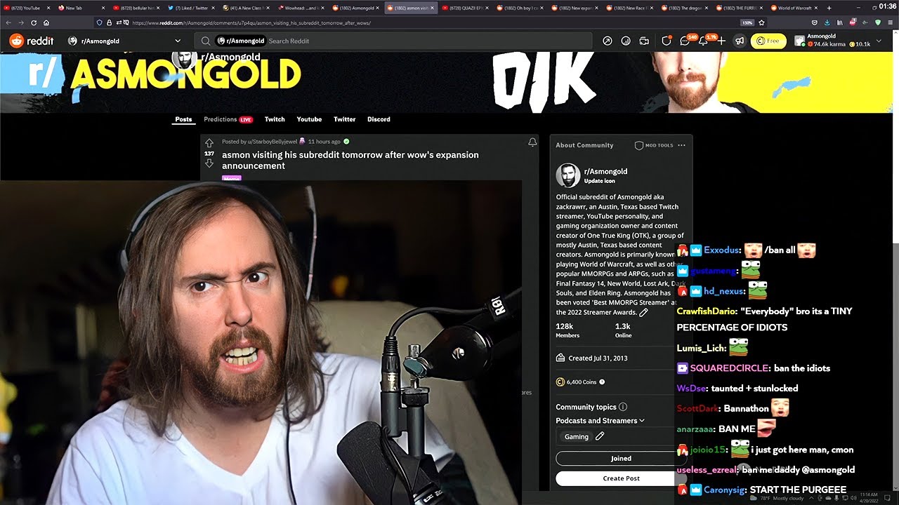 Asmongold bans Mcconnell