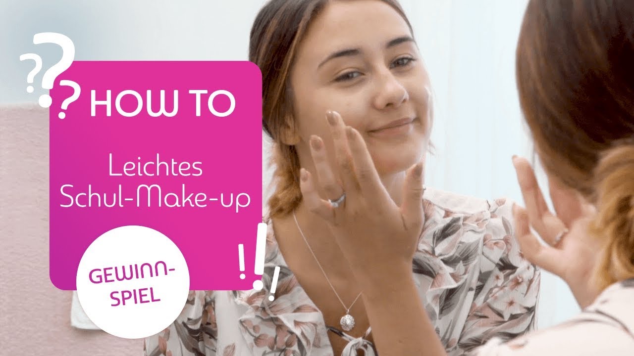 Ready for School! Schnelles Make-up für die Schule. | How to mit Sara Isabel