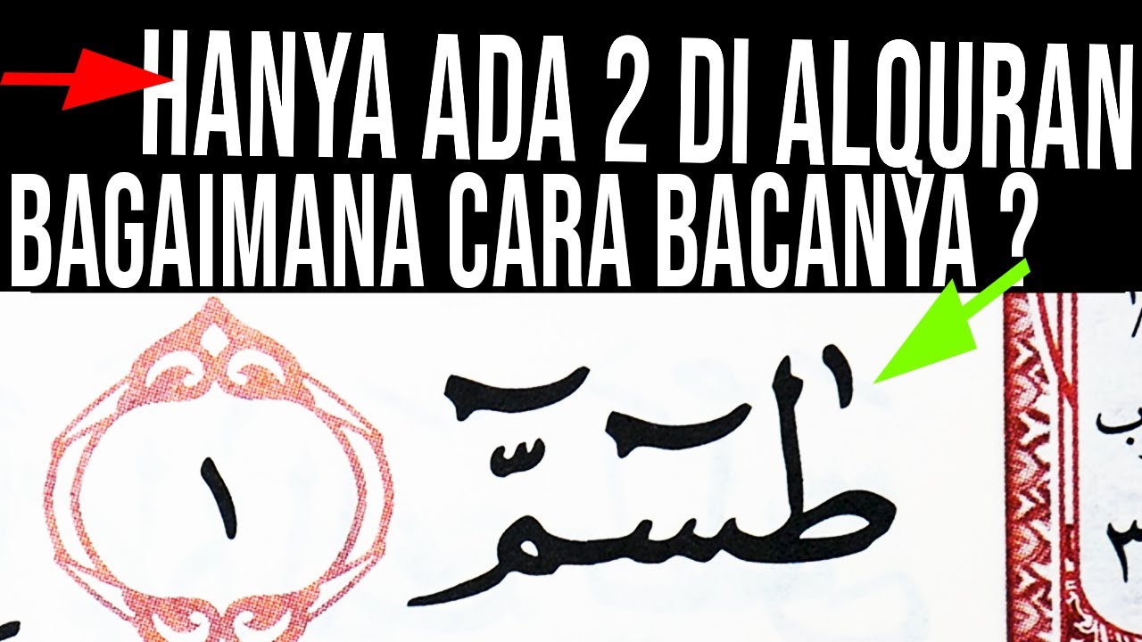 SINGKAT DAN JELAS CARA BACA ASY SYU'ARA DAN AL QASAS AYAT 1 BELAJAR TAJWID AL QURAN