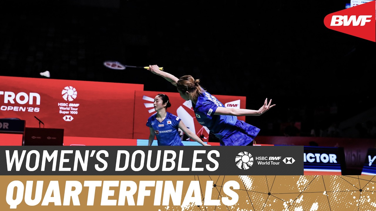 POLYTRON Indonesia Open 2026 | Hirokami/Hobara (JPN) vs Tan/Muralitharan (MAS) [2] | QF