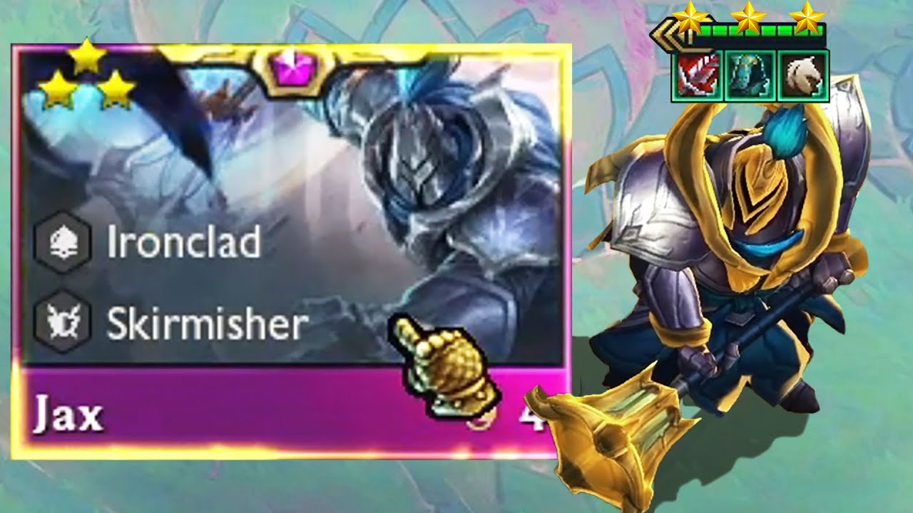 CAVALIER JAX ⭐⭐⭐ 3 Star  (TFT Set 5: Reckoning)