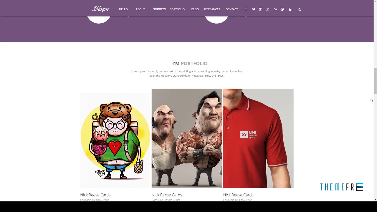 Blogro - One Page Personal Muse Templates        Arif Tarquin