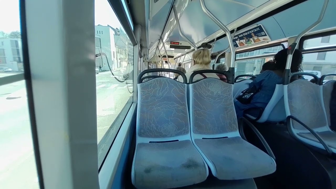 [CVDL #7] Ligne 1 : Jean Zay -- St-Michel Cinéma en Heuliez Bus Gx 327 (Filibus)