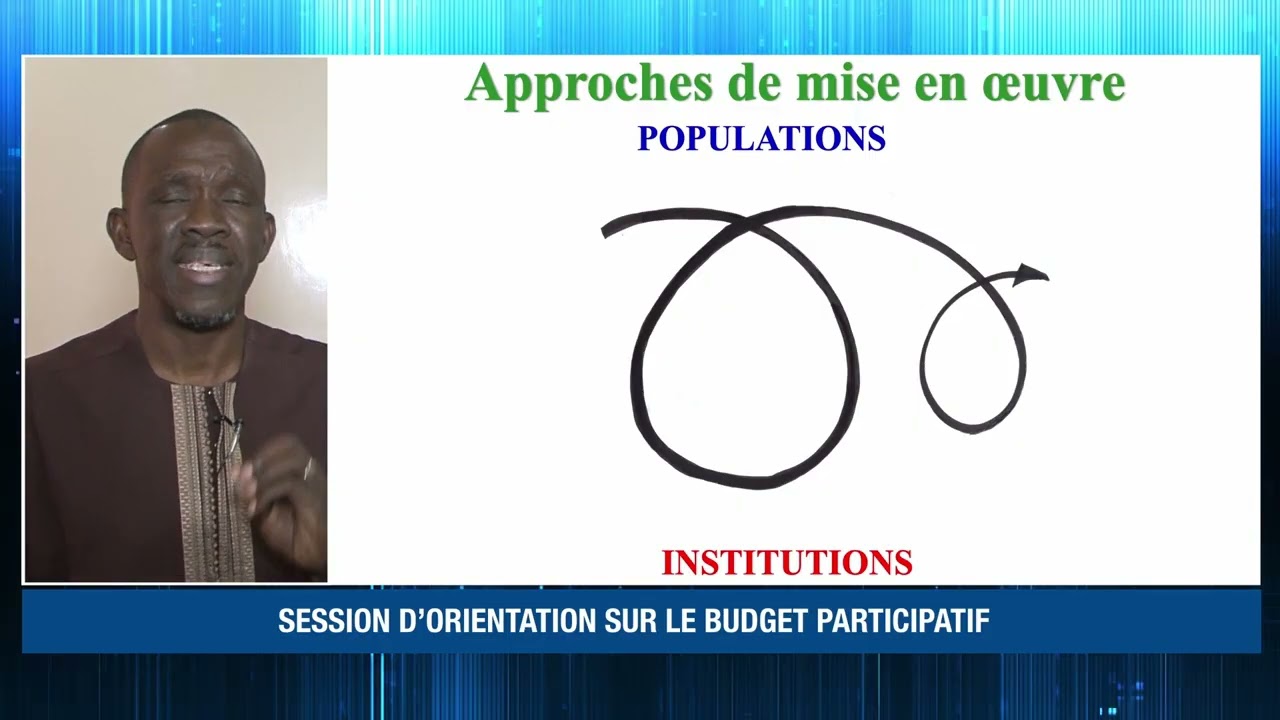 Elaboration et mise en place d’un budget participatif   CNDT, WOLOF
