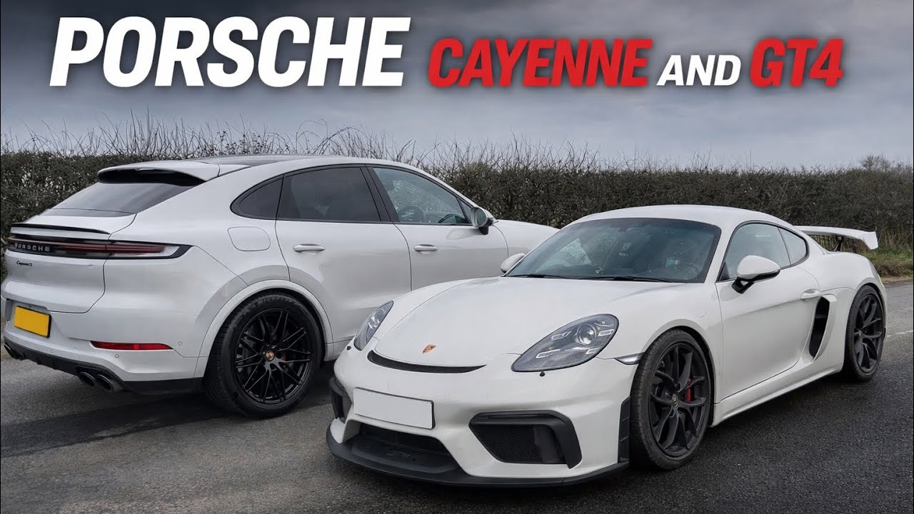 Porsche Cayenne & GT4 + A Rainy Beach Walk | Two Different Days