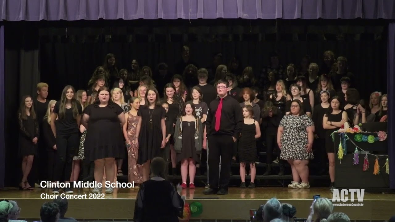 Clinton Middle School - Choir Concert 2022