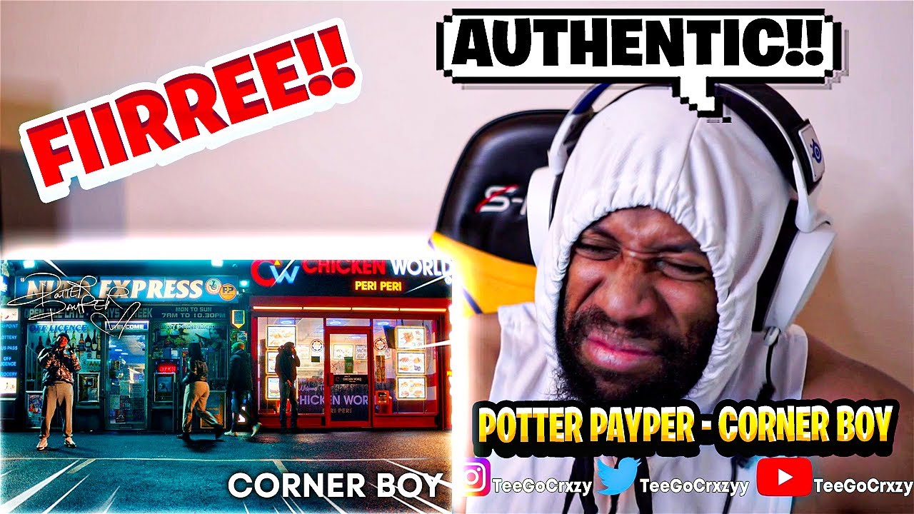 UK WHAT UP🇬🇧!!! ANOTHER BANGER!!! Potter Payper - Corner Boy (Official Video) (REACTION)