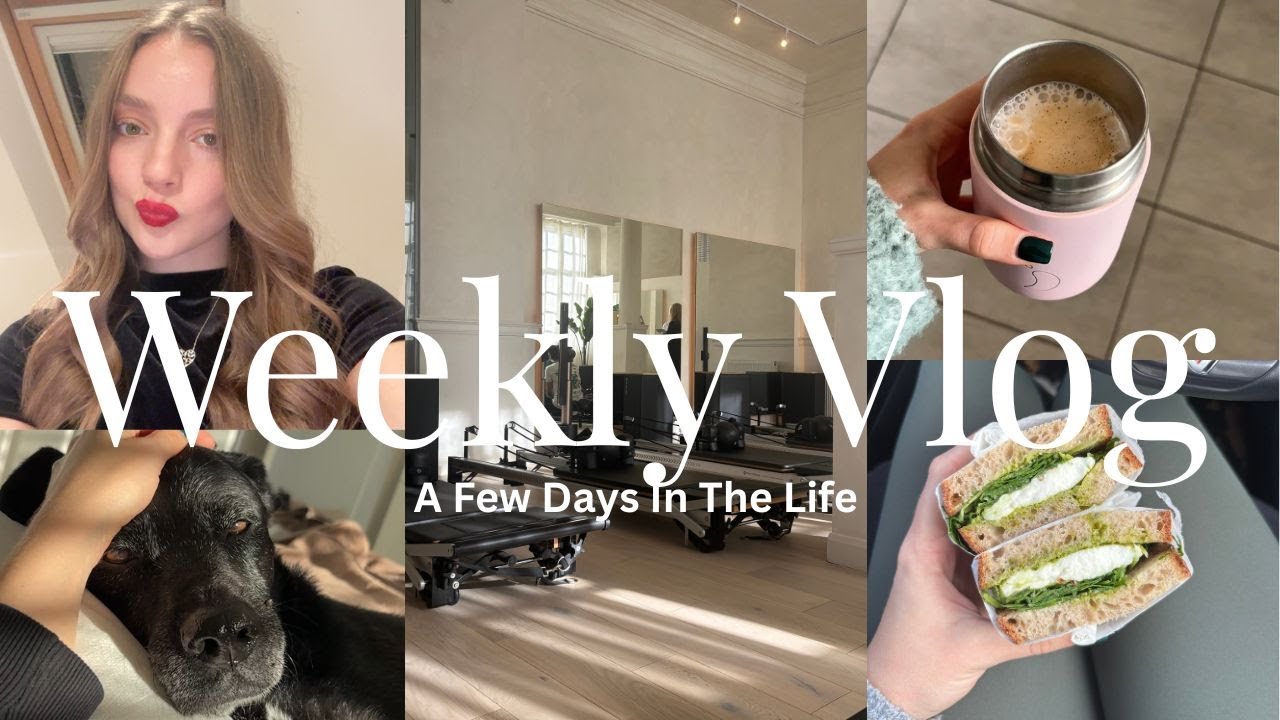 A Week in My Life as a Pilates Instructor🧘🏼‍♀️|First Ever Pilates Class & Daily Life