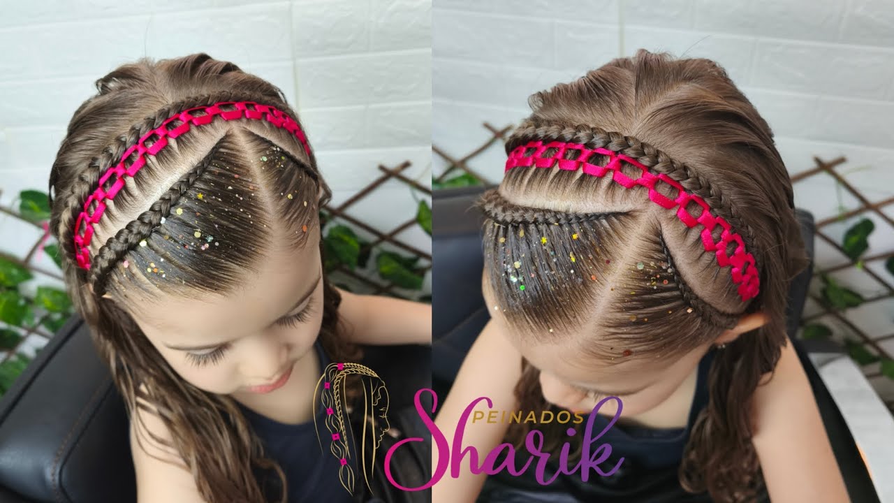 Peinado Fácil para niña /Peinado Infantil / Peinados Sharik 