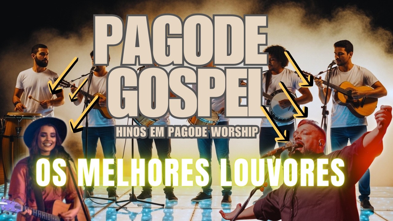 PAGODE GOSPEL  MUSICAS EVANGELICAS EM PAGODE hinos em pagode  grabiela rocha, Aline barros top hinos