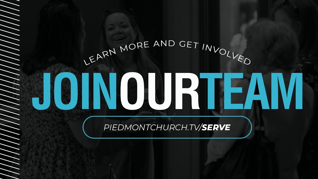 Piedmont Church LIVE | Sunday, March 1st | 10:30 AM