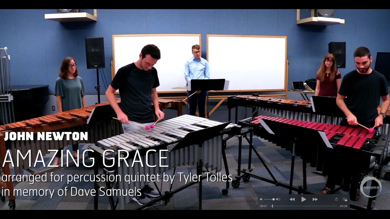 Amazing Grace (percussion ensemble, arr: Tyler Tolles)