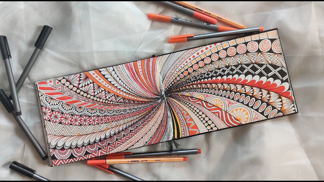 Zentangle art || Zentangle patterns || Doodle patterns || Zen-doodle